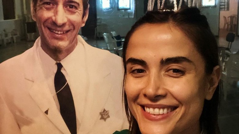 Maria Casadevall e o fundador do Céu de Maria Glauco Vilas Boas