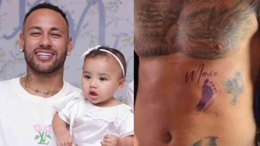 Amor maior: Neymar e outros famosos fizeram tatuagem em homenagem aos filhos