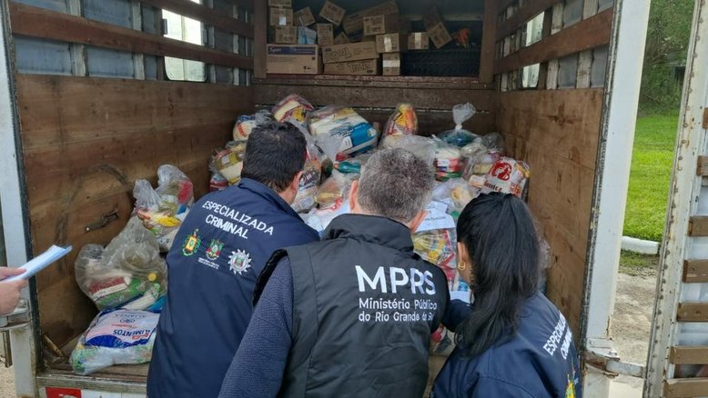 MPRS fez operação contra desvio de doações