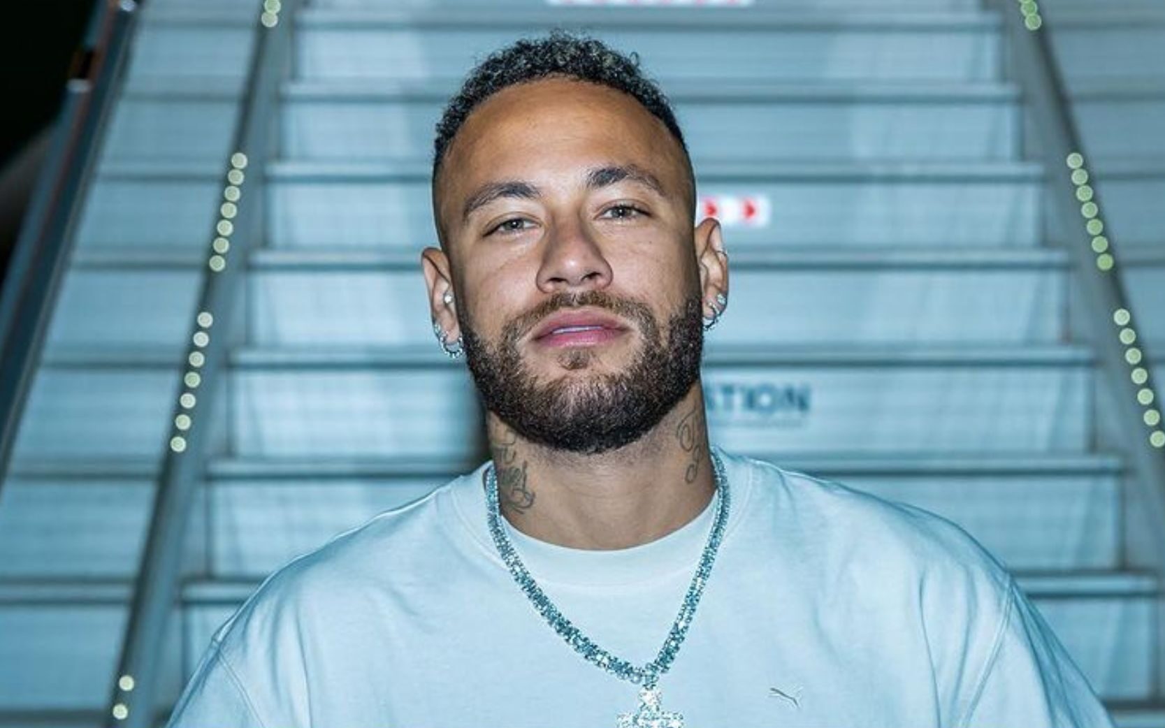 Neymar Jr. tatua homenagem à filha, Mavie: ‘Eternizando na pele’