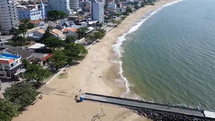 TCE identifica possível sobrepreço de R$ 5,5 milhões em obra para alargar praia em SC