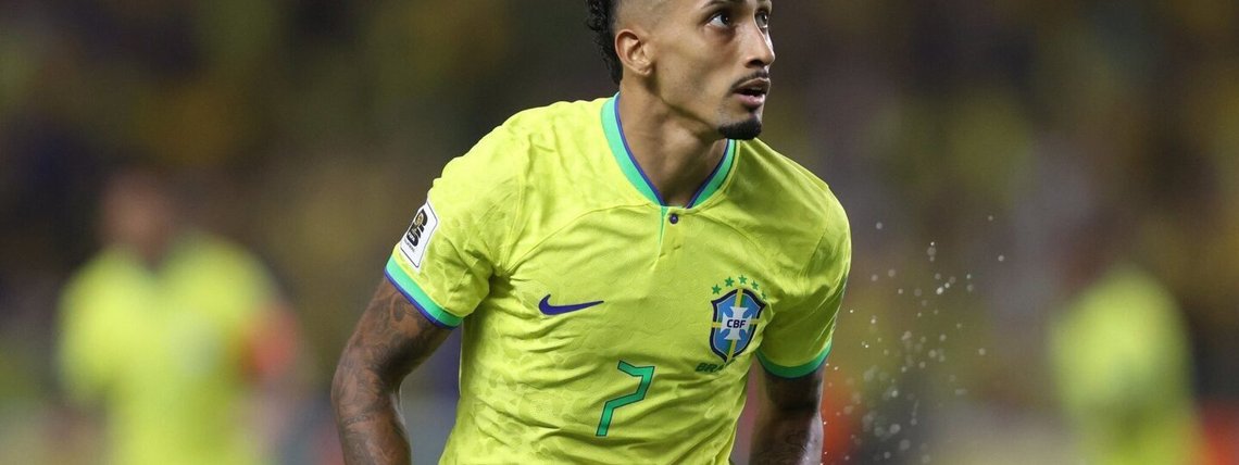 Ancelotti confirma Raphinha titular contra o Paraguai