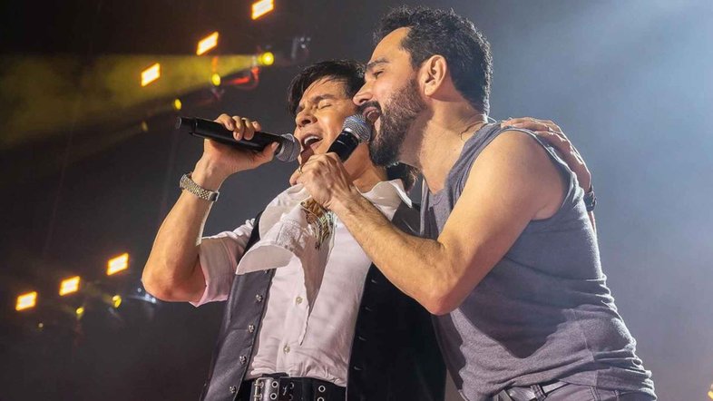 Xororó e Luciano Camargo