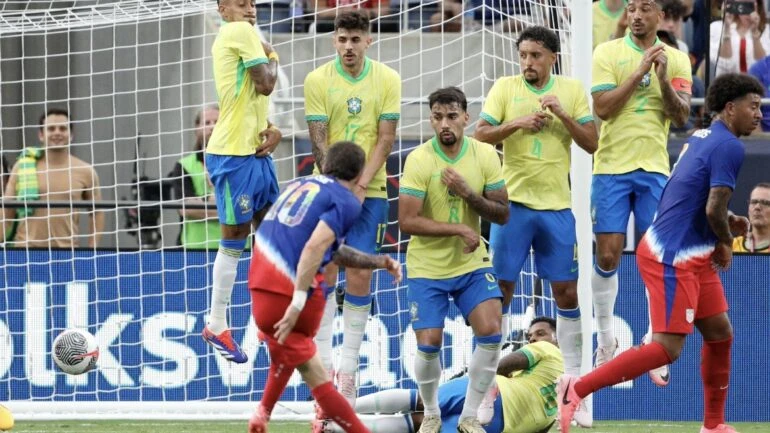 Alisson falha, Brasil joga mal e só empata com os Estados Unidos antes da Copa América