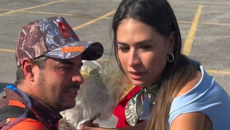 Vídeo: cantora Simone Mendes tem reencontro aos prantos com marido