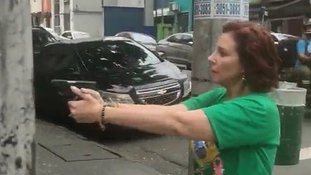 Homem perseguido por Zambelli comemora prisão nas redes sociais: 'Grandíssimo dia'