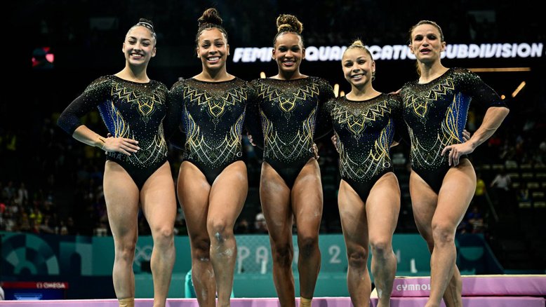 Paris 2024: Brasil consegue 7 finais na ginástica artística feminina; Rebeca é destaque