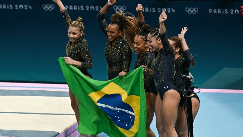 Bronze na ginástica artística leva internautas à loucura; famosos repercutem