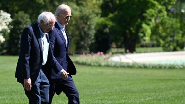 ⁠Apoiador de Biden, Bernie Sanders admite que presidente 'não junta três frases'