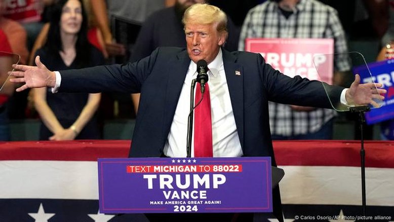 Trump nega ser uma ameaça à democracia