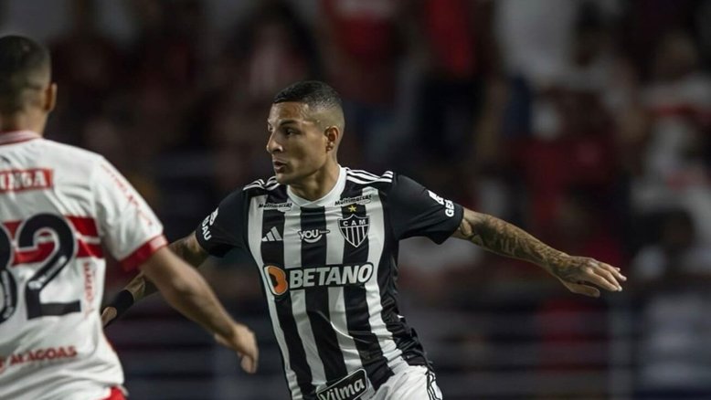 Atlético-MG sofre 2 a 0, mas busca empate contra o CRB nas oitavas da Copa do Brasil