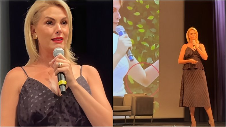 Ana Hickmann não contém as lágrimas ao mostrar hematomas de violência doméstica