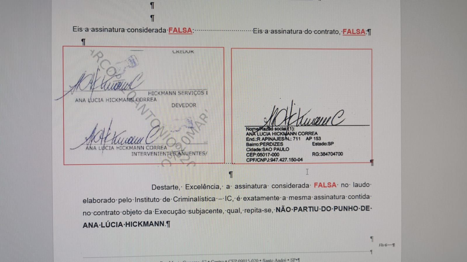 Justiça suspende cobrança de R$ 1,7 milhão de Ana Hickmann por falsificação de assinaturas