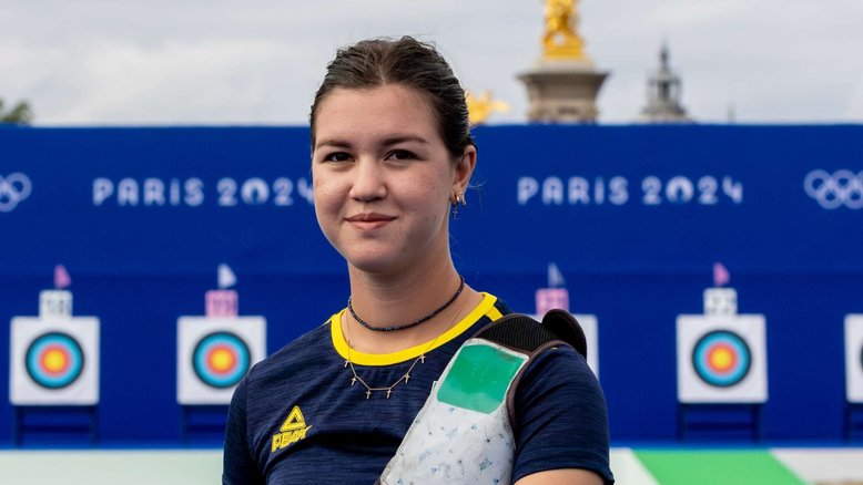 Ana Luiza Caetano em sessão de treino para os Jogos Olímpicos de Paris 2024