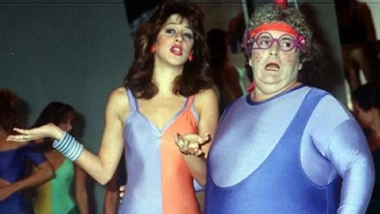 Claudia Raia e Jô Soares