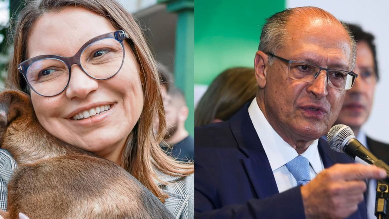 A primeira-dama, Rosângela da Silva, e o vice-presidente, Geraldo Alckmin | Montagem/IstoÉ