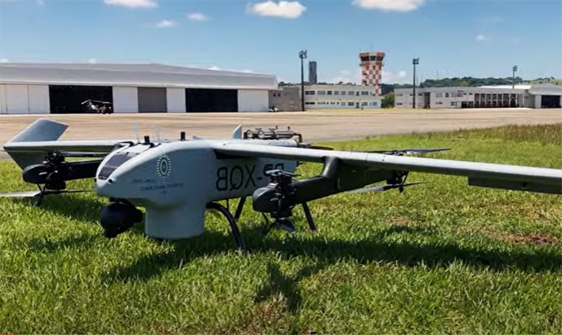 Saiba como será o drone brasileiro utilizado pelo Exército com capacidade para lançar mísseis