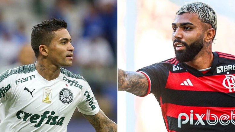 Palmeiras e Flamengo estudam troca de Dudu por Gabigol, mas ídolo alviverde não quer sair