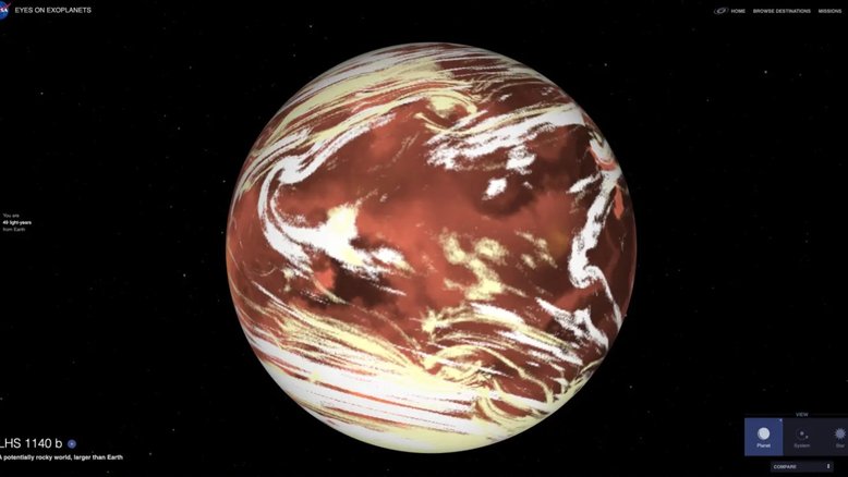 Exoplaneta é detectado pela primeira vez com atmosfera potencialmente propícia à vida