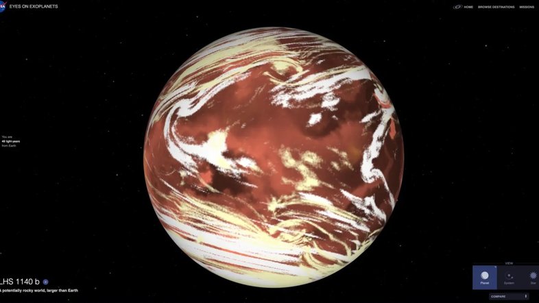 Exoplaneta é detectado pela primeira vez com atmosfera potencialmente propícia à vida