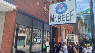 Restaurante Mr. Beef, localizado em Chicago, nos Estados Unidos