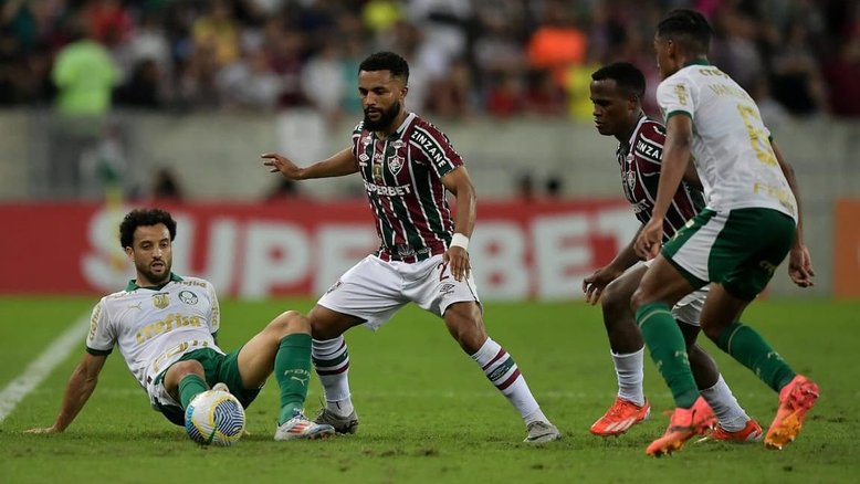 Palmeiras é derrotado no final em jogo bastante disputado com o Fluminense no Maracanã