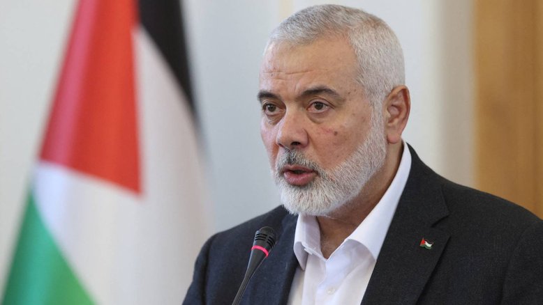Líder do Hamas Ismail Haniyeh em Teerã 26/3/2024 Majid Asgaripour/WANA (West Asia News Agency) via REUTERS
