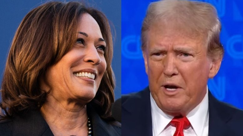 Kamala Harris e Donald Trump