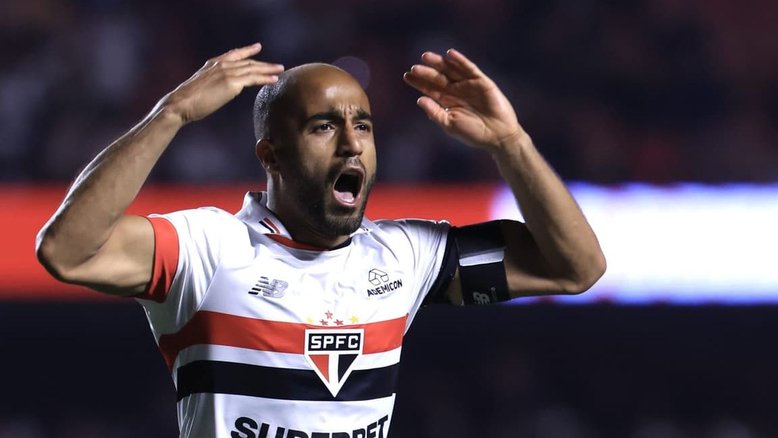 Lucas lamenta falta de pontaria do São Paulo, elogia Botafogo e recebe o 3º cartão amarelo