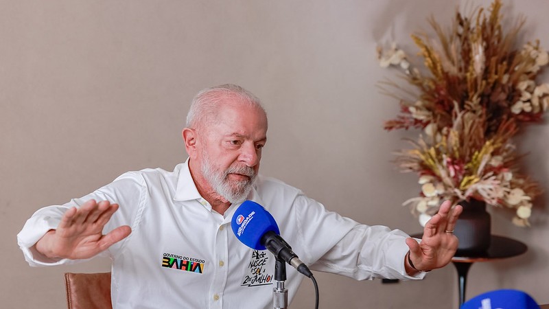 Lula em entrevista à Rádio Sociedade