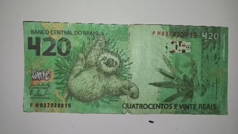 Nota de R$ 420? Polícia apreende cédula falsa com suspeito de tráfico no Paraná