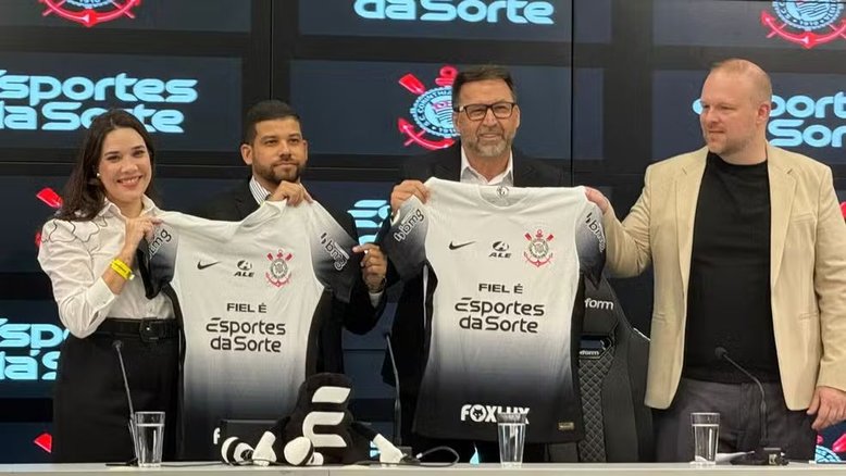 Corinthians anuncia novo patrocinador e contrato de mais de R$ 300 milhões; saiba detalhes