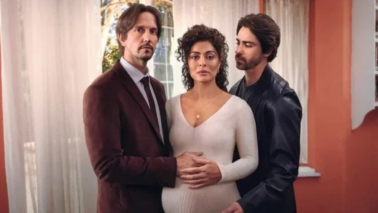 Vladmir Brichta, Juliana Paes e Felipe Abib em 