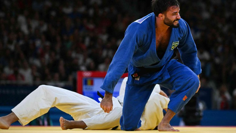 Rafael Macedo em ação nos Jogos Olímpicos de Paris 2024