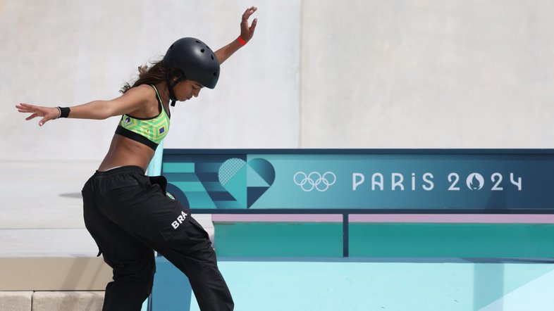 Rayssa Leal nos Jogos Olímpicos de Paris 2024