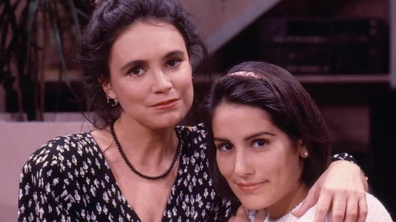 Regina Duarte e Gloria Pires na novela 'Vale Tudo' (1988)