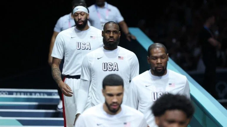 Seleção de basquete dos Estados Unidos é o principal favorito à medalha de ouro em Paris 2024