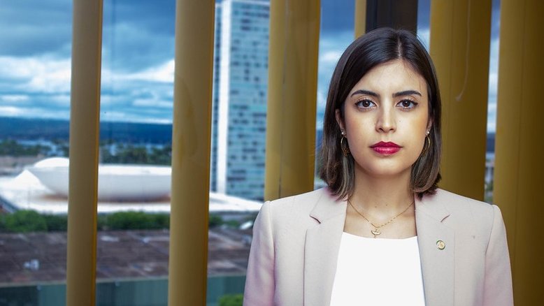 A pré-candidata à prefeitura de São Paulo Tabata Amaral (PSB-SP)