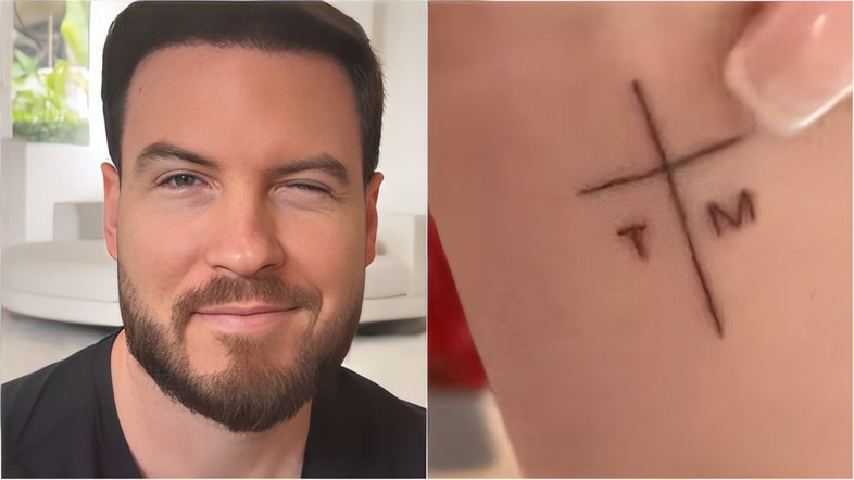 Thiago Nigro faz tatuagem em homenagem a Maira Cardi: ‘Tem muito segredo’