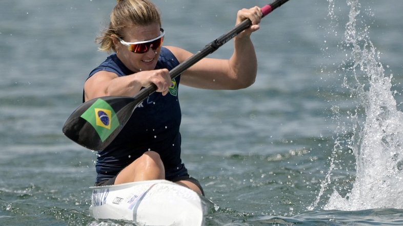 A brasileira Ana Paula Vergutz ficou em último na semifinal
