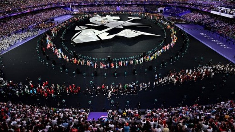 Confira imagens da cerimônia de encerramento dos Jogos Olímpicos de Paris
