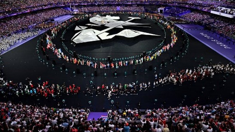 Confira imagens da cerimônia de encerramento dos Jogos Olímpicos de Paris