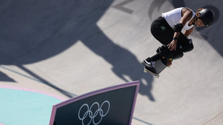 Paris 2024: Dora Varella termina em 4º na final do skate park