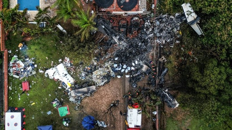 MPT vai investigar responsabilidade da Voepass por acidente aéreo em Vinhedo (SP)