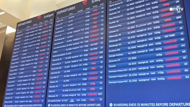 Fortes chuvas inundam estradas e cancelam voos em Nova York