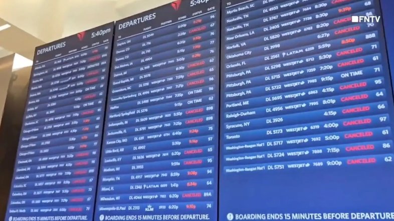 Fortes chuvas inundam estradas e cancelam voos em Nova York