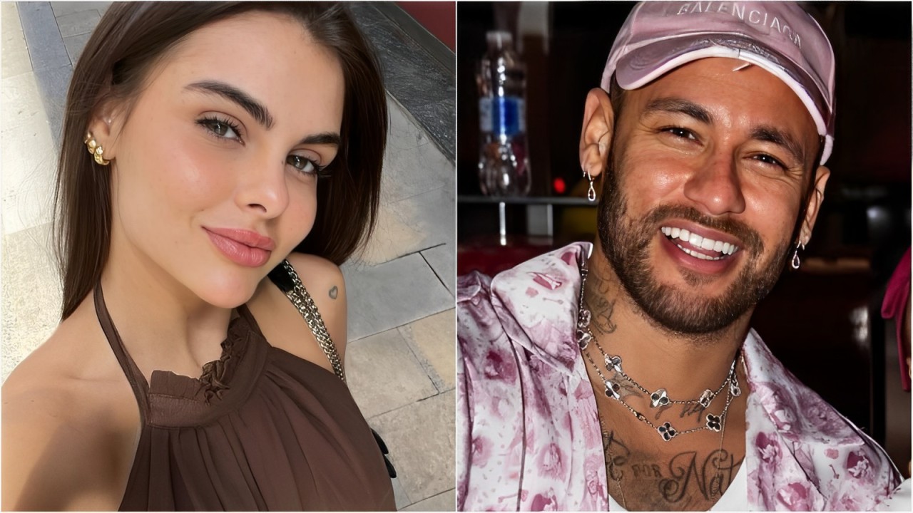 Mãe da terceira filha de Neymar, Amanda Kimberlly compartilha novos cliques de Helena