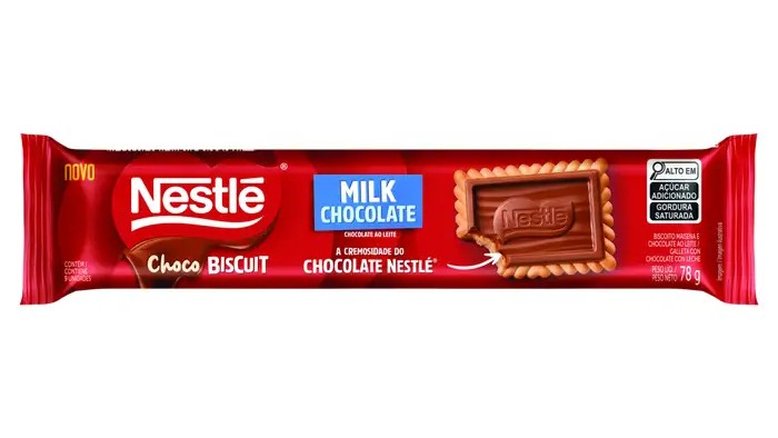 Nestlé apresenta Choco Biscuit, lançamento que combina a crocância do biscoito com a cremosidade do chocolate
