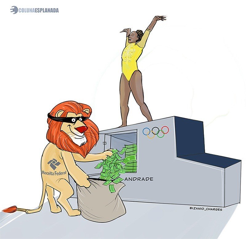 Receita vai morder R$ 210 mil das medalhas de Rebeca 4 Receita vai morder R$ 210 mil das medalhas de Rebeca