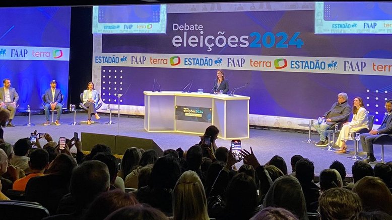 Debate entre candidatos a prefeito de SP